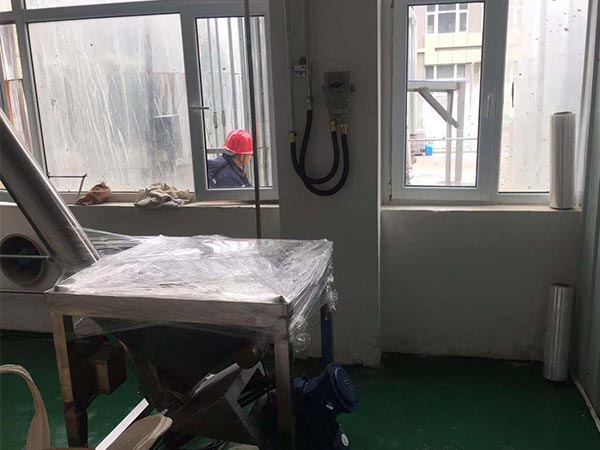 螺旋輸送機(jī)使用現(xiàn)場